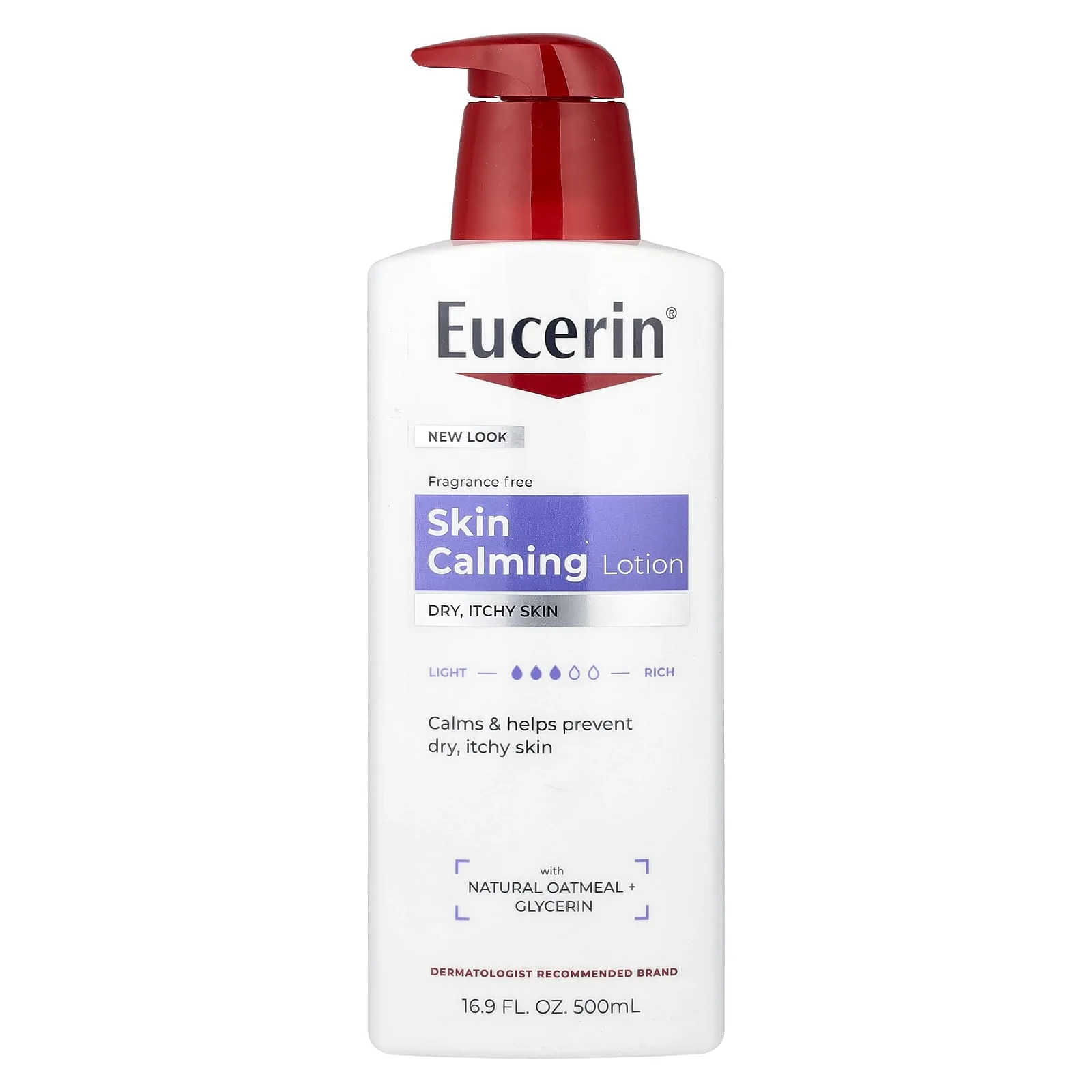 يوسيرين، لوشن مهديء ومسكن لتهيج البشرة والجسم (Skin Calming Lotion) - 500 مل